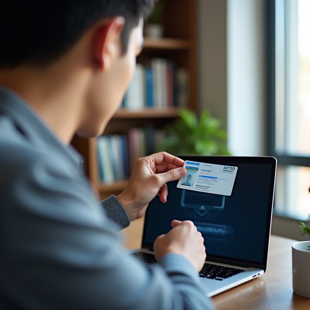 Identity verification process with document review and compliance workflow