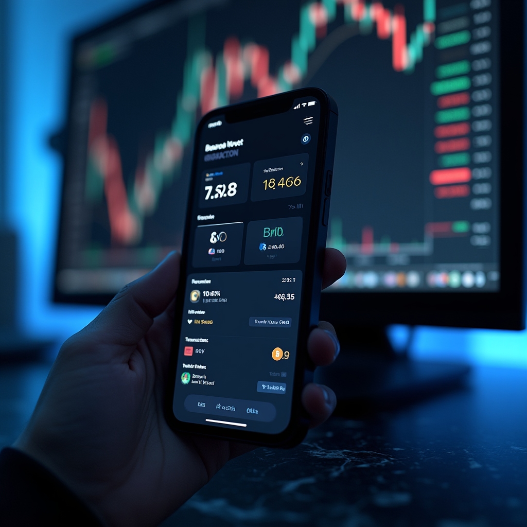 Morvanta software wallet interface showing asset management and portfolio overview screens